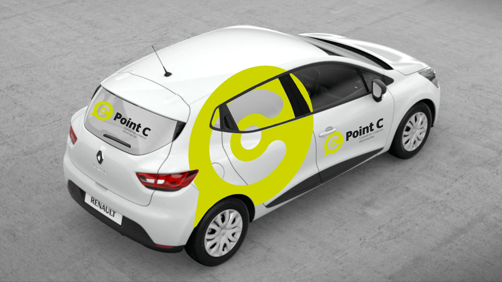 Marquage des véhicules d'entreprise